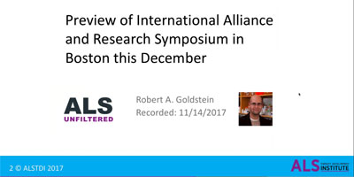 Preview of International ALS/MND Research Symposium