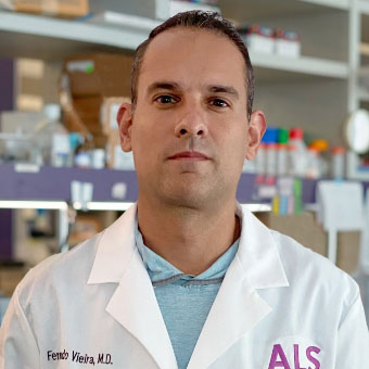 Fernando Vieira, M.D., CEO and Chief Scientific Officer at ALS TDI