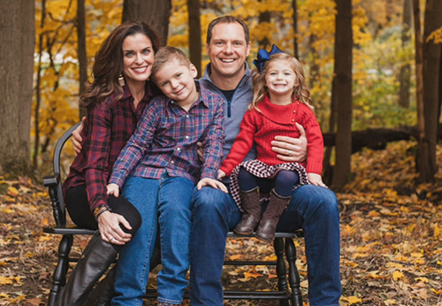 Jen Yozwiak, who lost her husband Chris to ALS in 2024