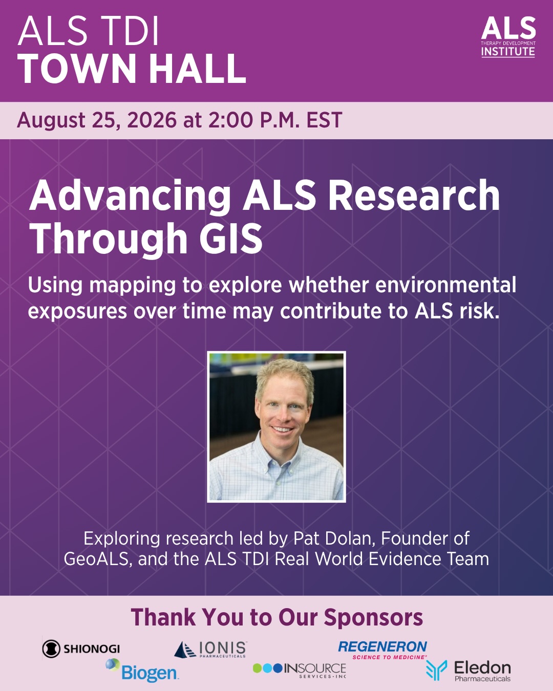 Advancing the Science of ALS through GIS Mapping Technology