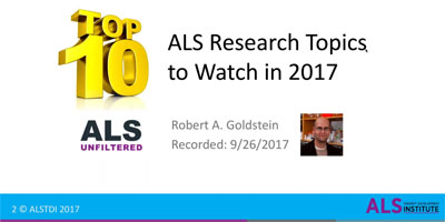 Top 10 Things to Know About in ALS Research